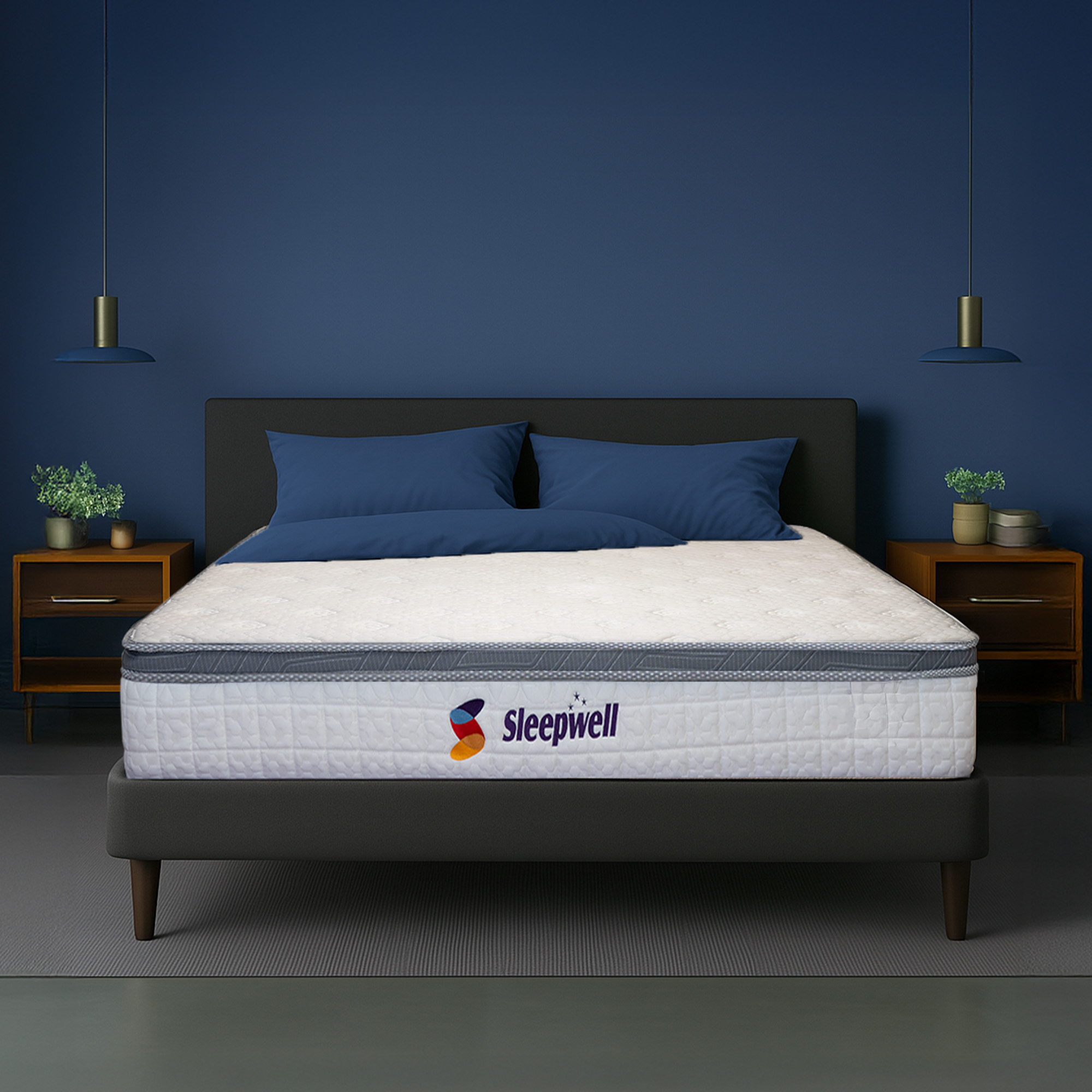 Sleepwell Nexa Premium | 3 Zoned Resitec Foam | Nexa (Memory) Foam | Accuprofile Technology | Neem Fresche Technology | Queen Size | 200L x 160W x 25H cm