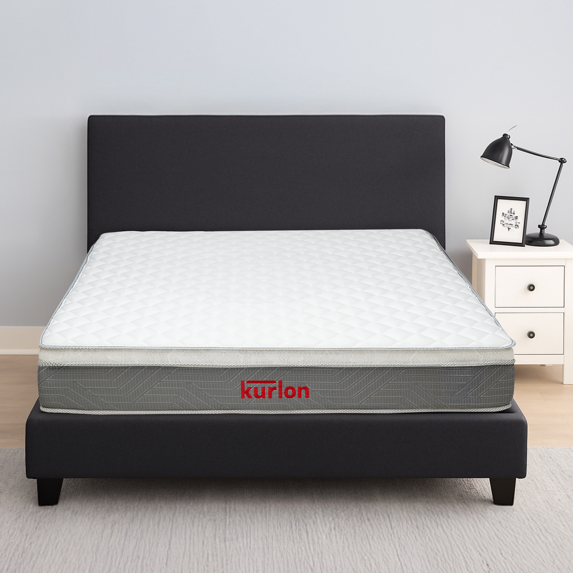 Kurlon SpringRest Pocket Premium Mattress | Pocket Spring Mattress | Medium Firm Support | HR Foam, Natural Latex, Memory Foam | Queen Size Mattress| 200Lx150Wx25H Cms |  10 Yrs Warranty