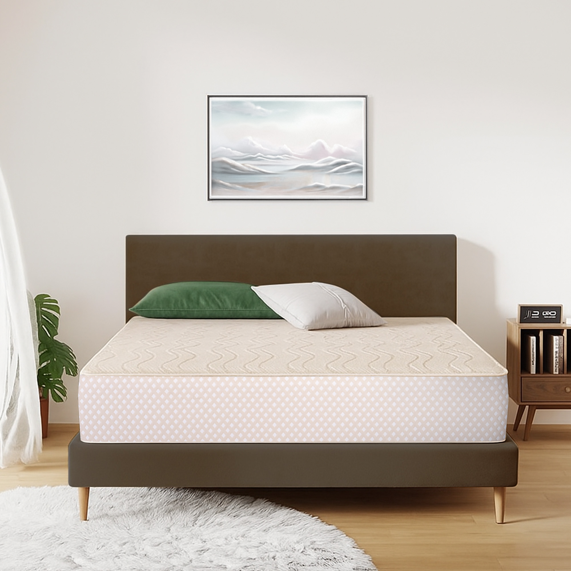 Kurlon DuoRest Premium Mattress | Dual Comfort | Memory Foam | Dual Reversible Mattress | High Resilience (HR) Foam | Bonded Foam | Single Size Mattress |200L X 90W X 20H Cms| 10 Yrs Warranty